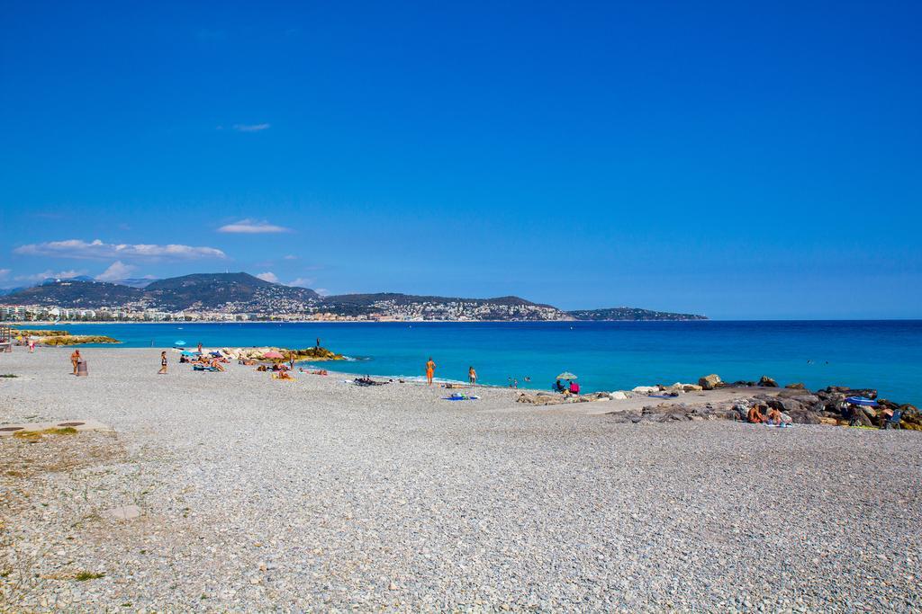 Beautiful Apartment By The Sea Front Nizza Kültér fotó
