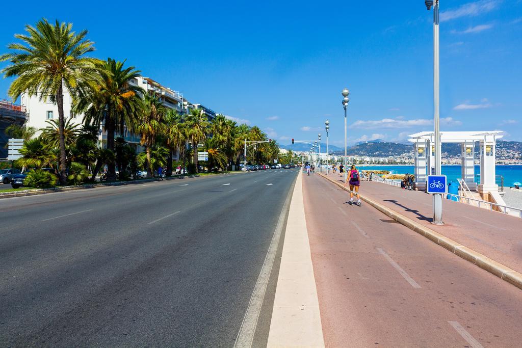 Beautiful Apartment By The Sea Front Nizza Kültér fotó