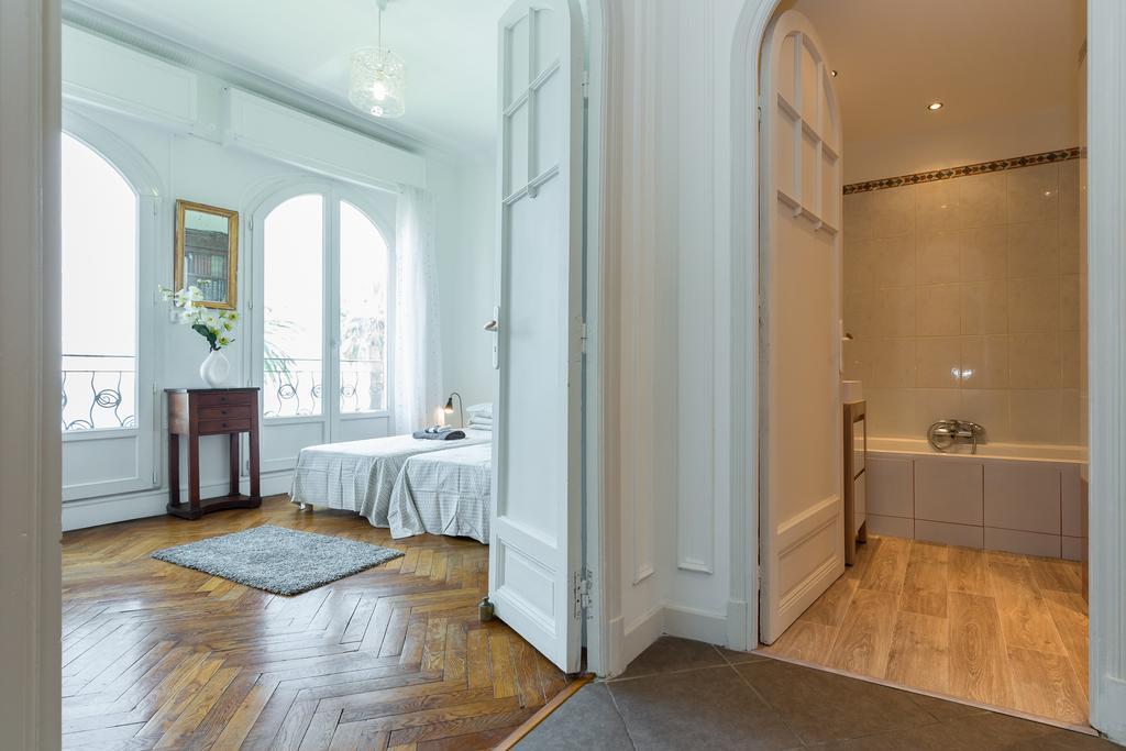 Beautiful Apartment By The Sea Front Nizza Kültér fotó